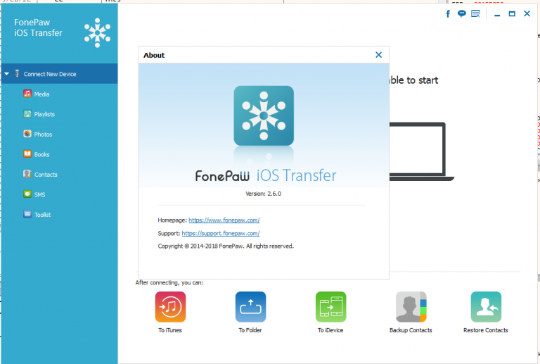 FonePaw iOS Transfer 6.2.0 download the new version