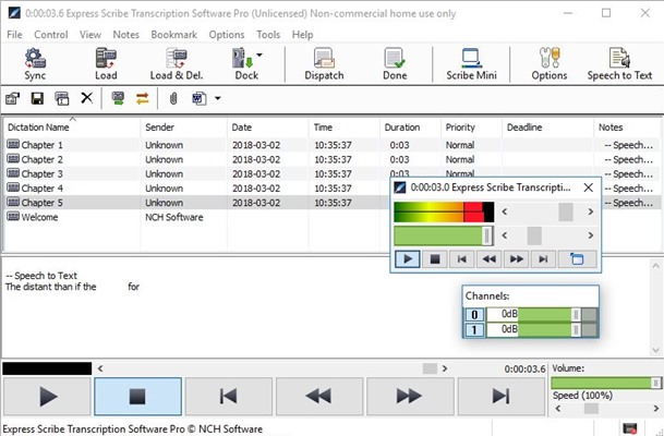 express scribe with invoicing