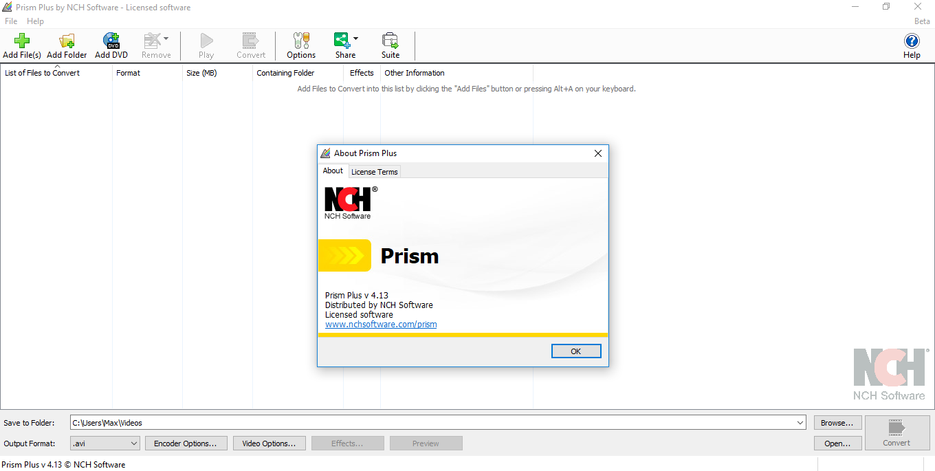 prism video file converter free download full version