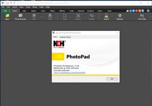 NCH PhotoPad Image Editor 11.59 for apple instal free