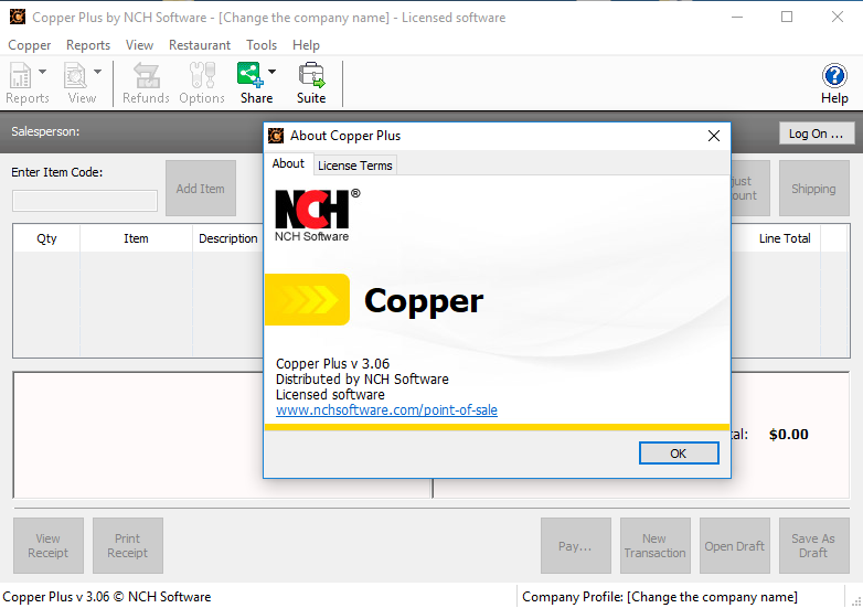 Copper Point of Sale Plus v3.06 Cracked By Max Max Group