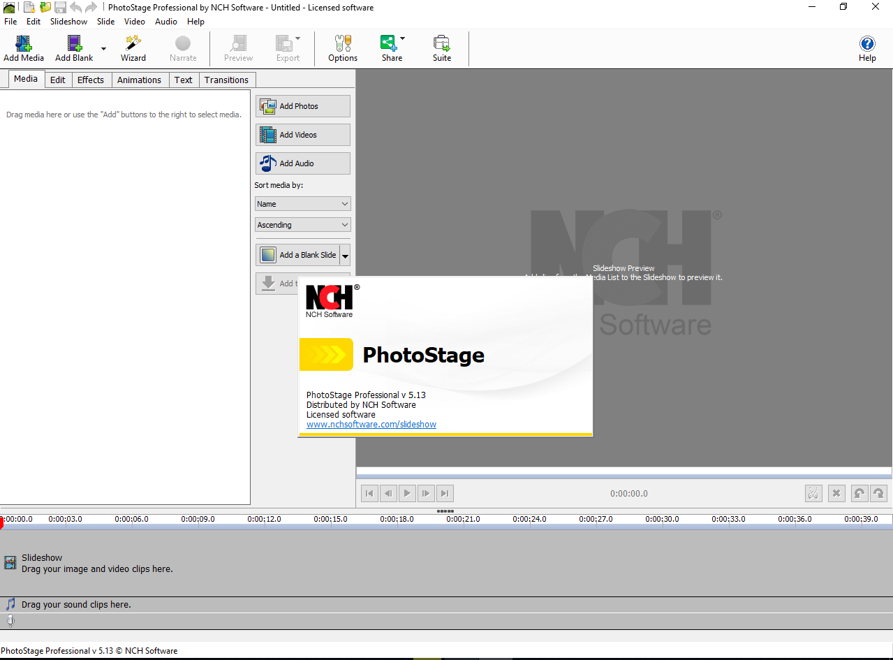 PhotoStage Slideshow Producer Professional 10.52 for windows instal