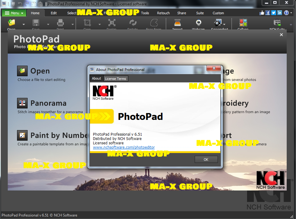 NCH PhotoPad Image Editor 11.51 instal the new version for mac