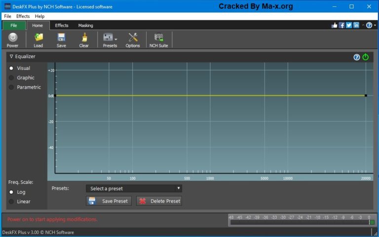 NCH DeskFX Audio Enhancer Plus 5.12 for mac instal