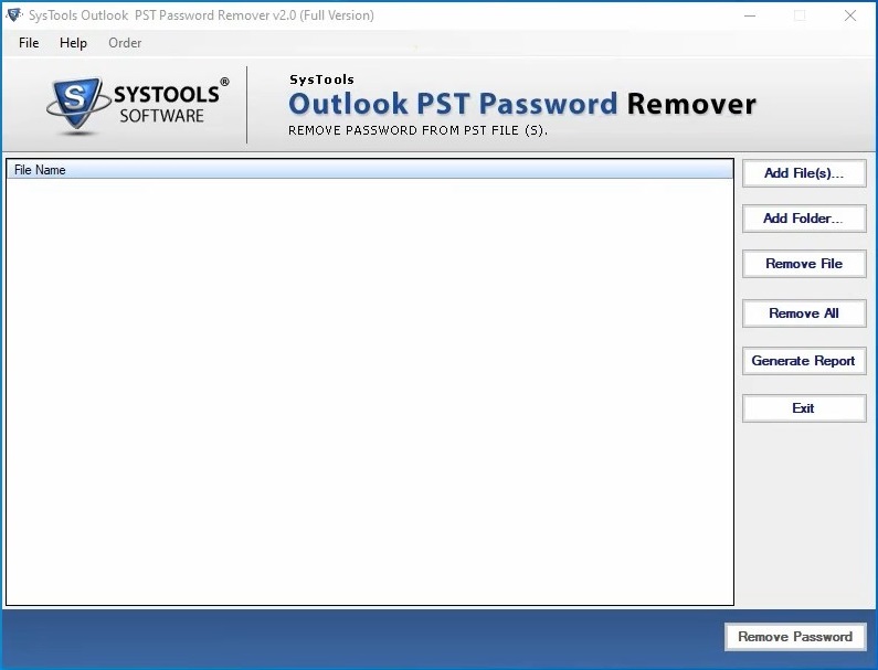 SysTools Outlook PST Password Remover v2 Cracked By Abo Jamal