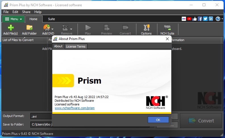 prism video converter software