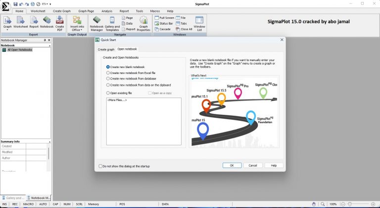 SigmaPlot 15.0 cracked By Abo Jamal