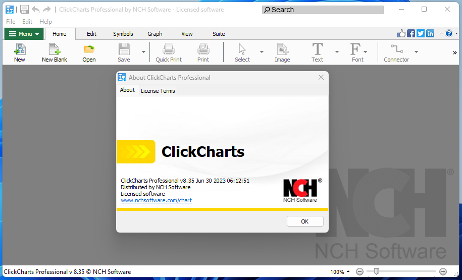 ClickCharts Diagram & Flowchart Software V8.35 Full