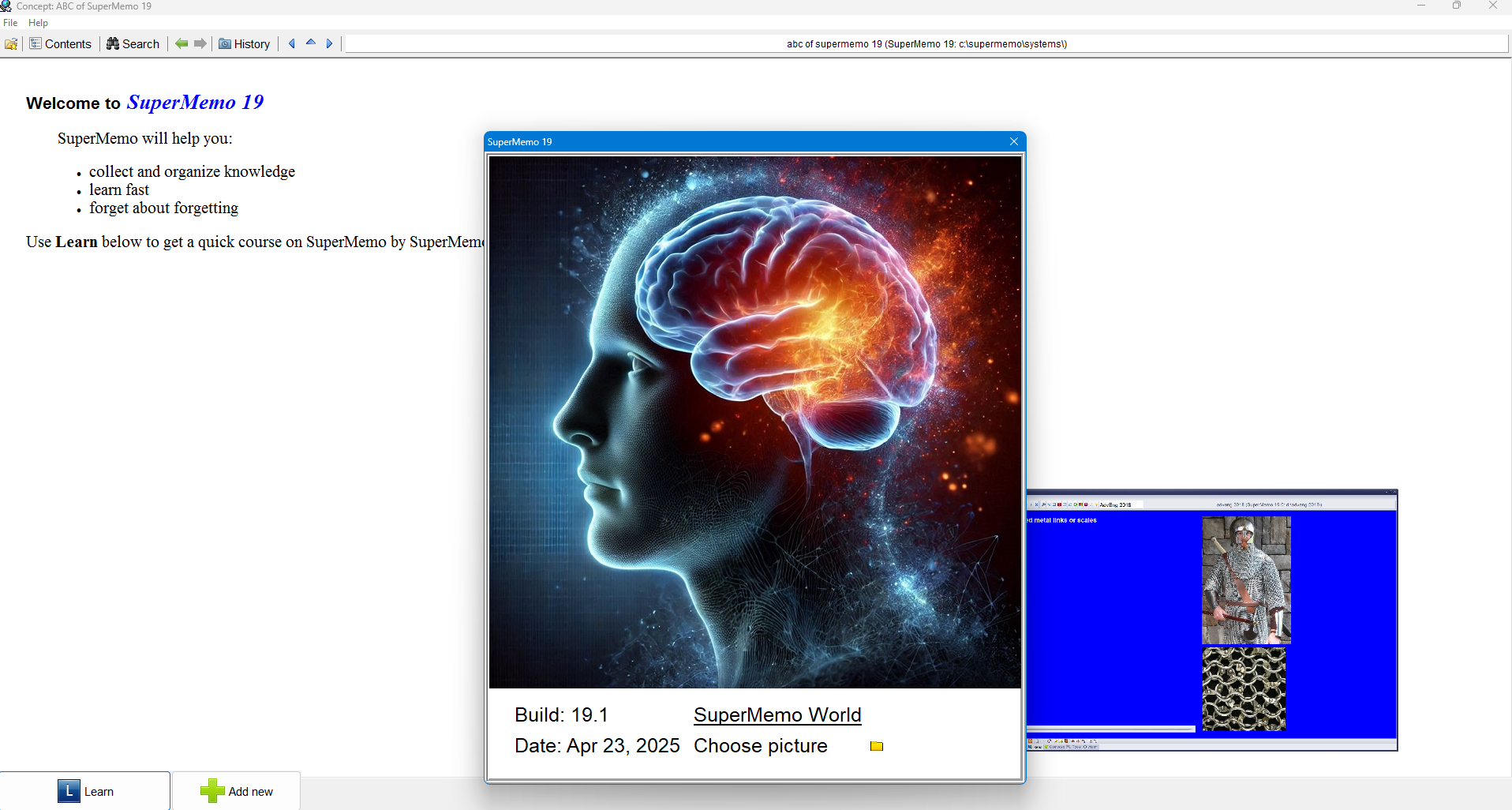 SuperMemo 19.1 full version