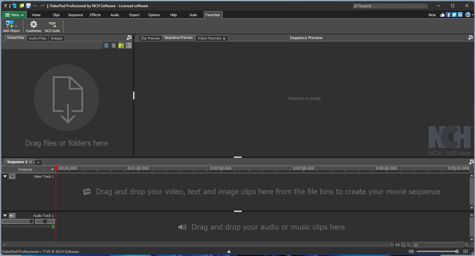 VideoPad Video Editor v17.45 Full Version